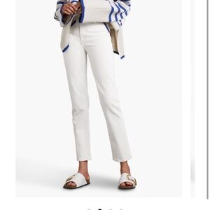 RE/DONE 70's High-Rise Straight Jean / 'Vintage White' / 31